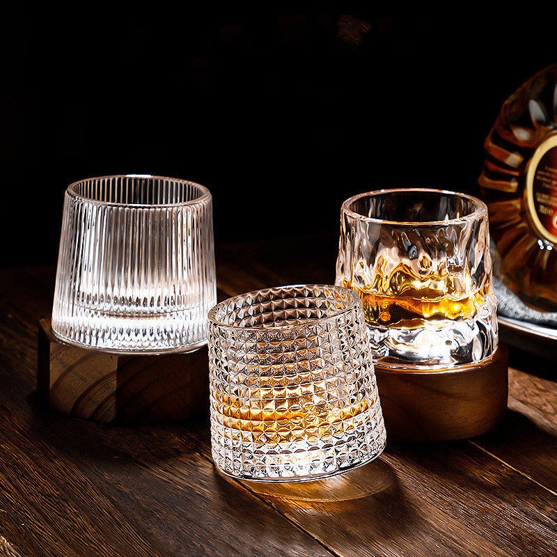 Whiskeygläser rund