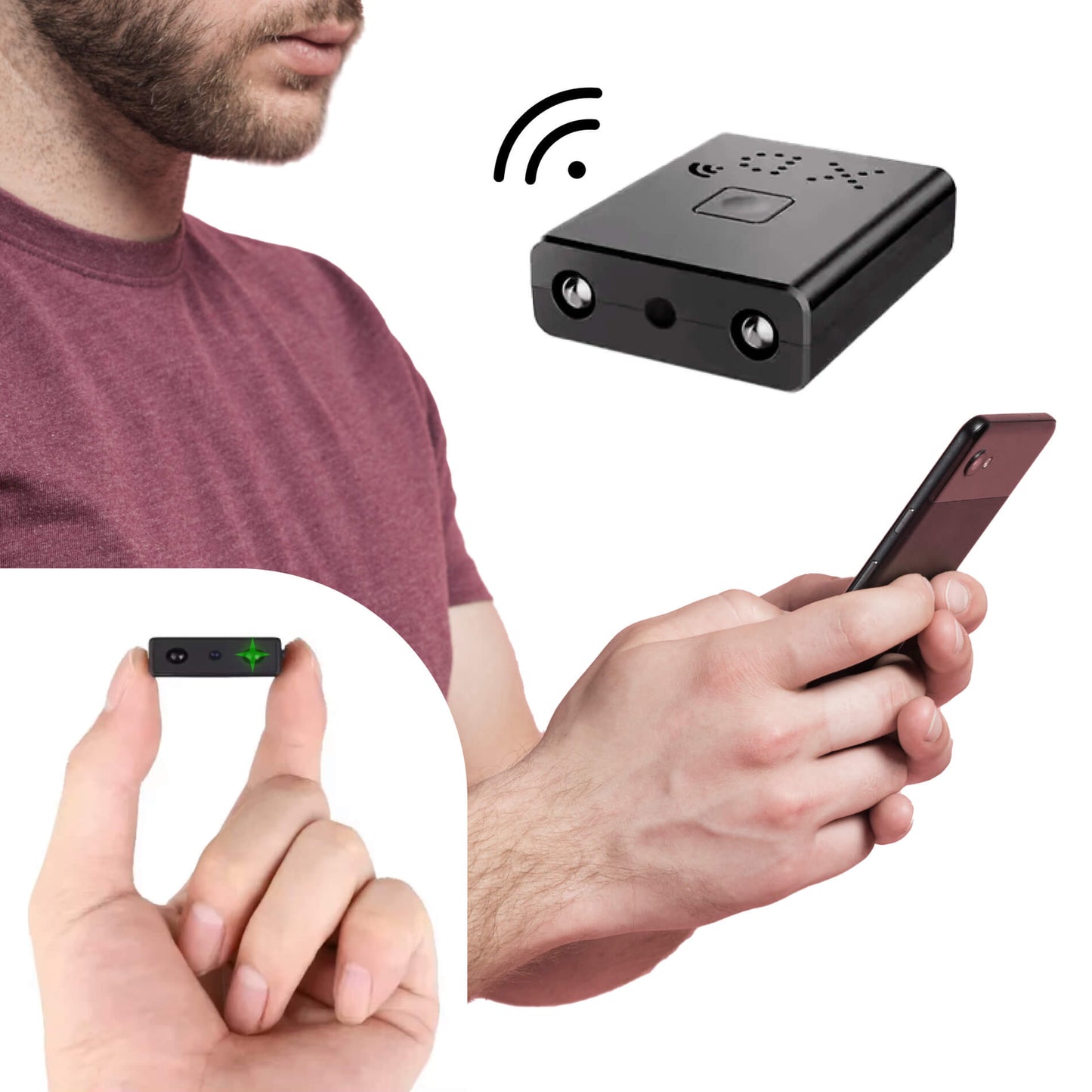 Imago HD | Miniaturisierte Micro 1080P HD-Videokamera mit Audio