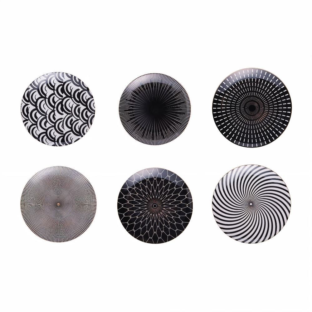 Teller Kollektion - Geometrische Muster