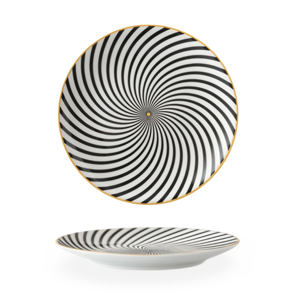 Teller Kollektion - Geometrische Muster