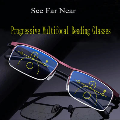 VisioFlex Progressiv Brille | Klar sehen in Nähe und Ferne ohne Brillenwechsel