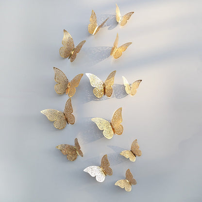 3D Schmetterling Wandsticker | Perfekt für Hochzeiten