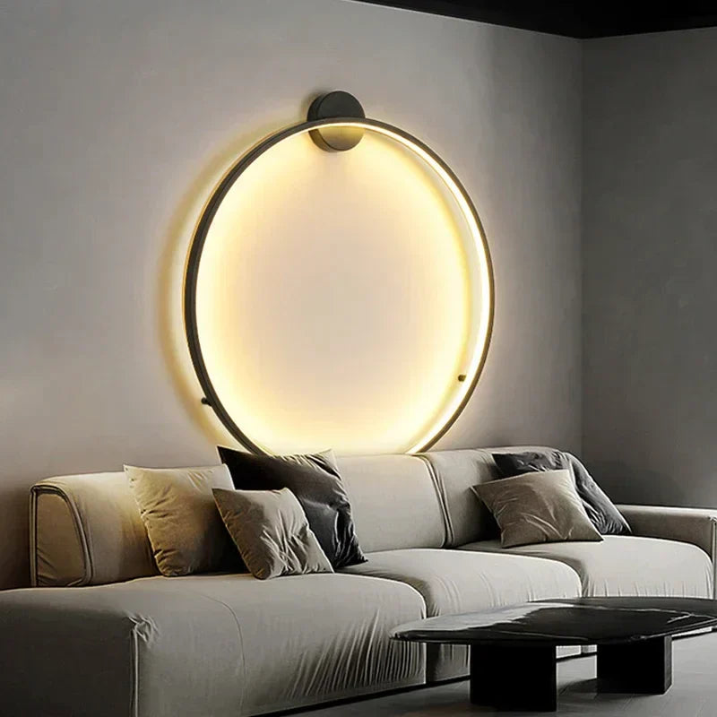 Halo Art | Elegante Minimalistische Wandbeleuchtung für jedes Zuhause