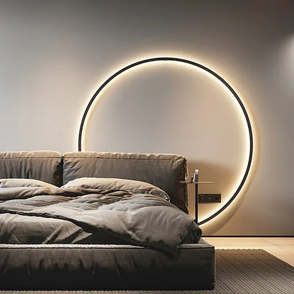 Halo Art | Elegante Minimalistische Wandbeleuchtung für jedes Zuhause