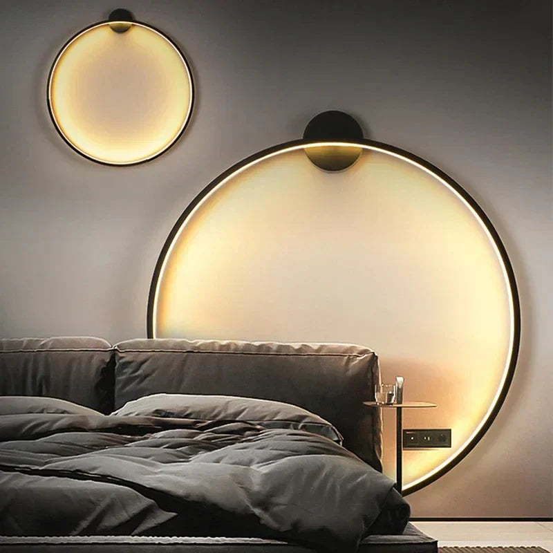Halo Art | Elegante Minimalistische Wandbeleuchtung für jedes Zuhause