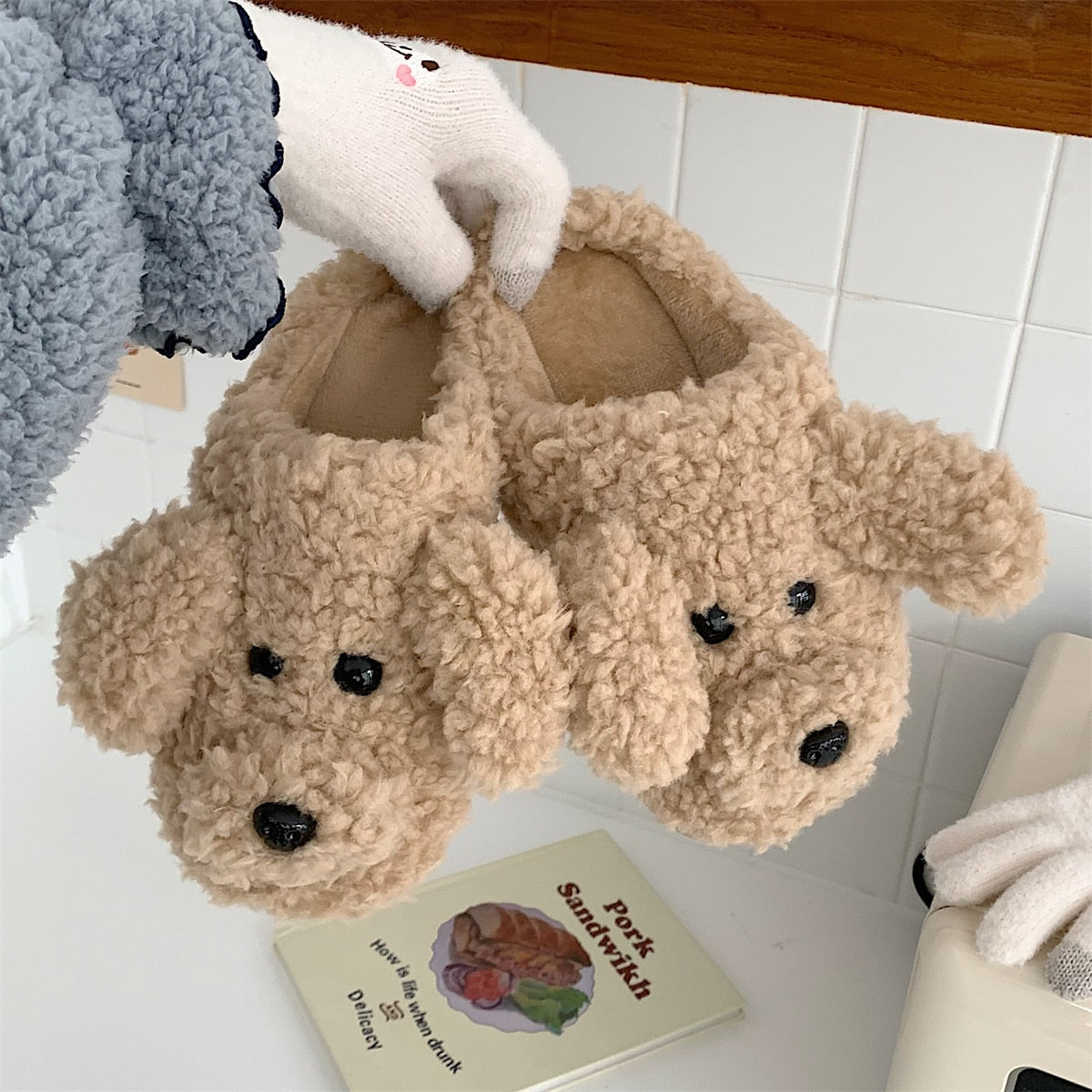 Fleur de Chaleur | Kuschelige Tier-Pantoffeln für warme Füße