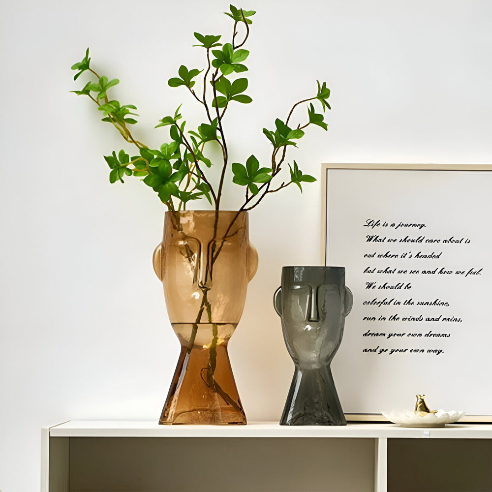Künstlerische Kopf-Form Vase