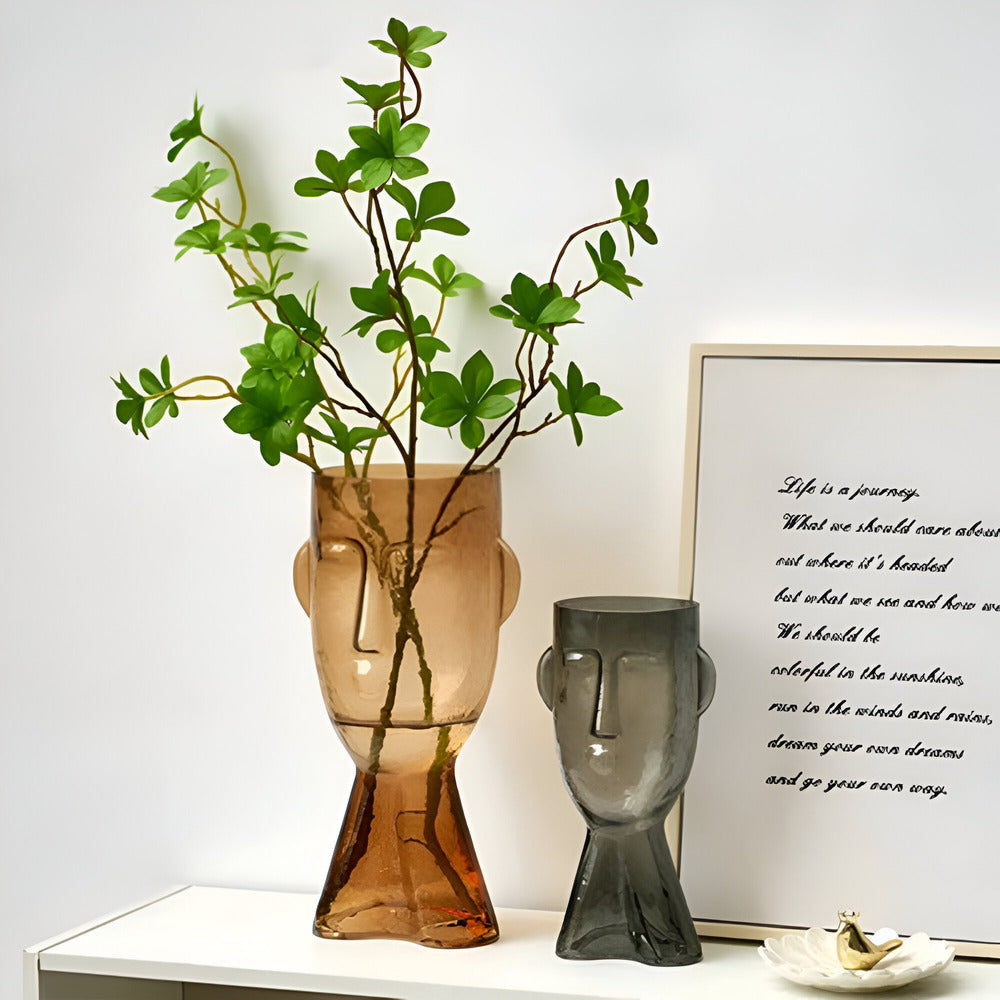 Künstlerische Kopf-Form Vase
