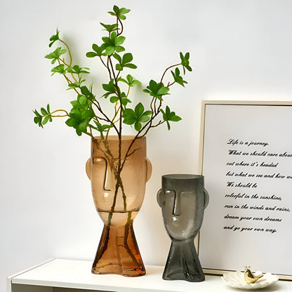 Künstlerische Kopf-Form Vase