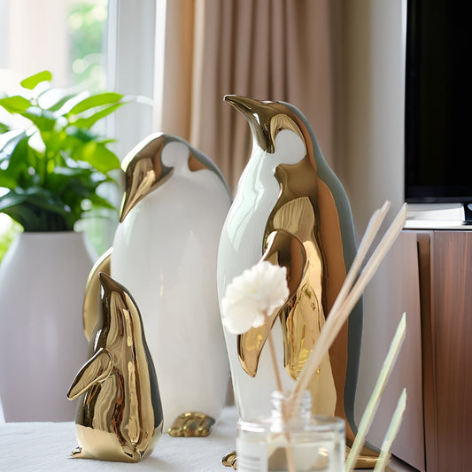 Pinguin Skulptur