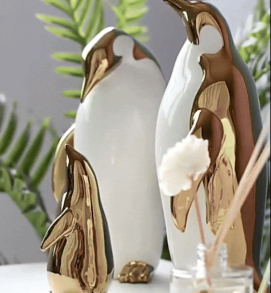 Pinguin Skulptur