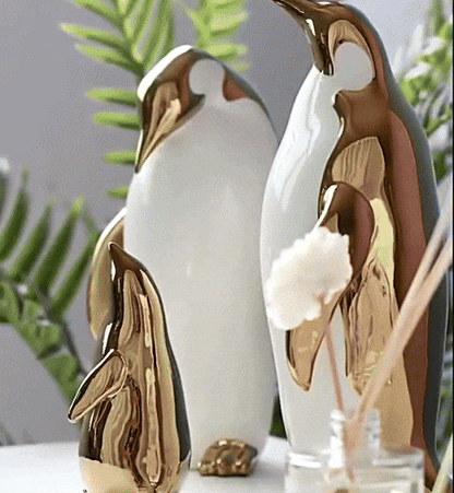 Pinguin Skulptur