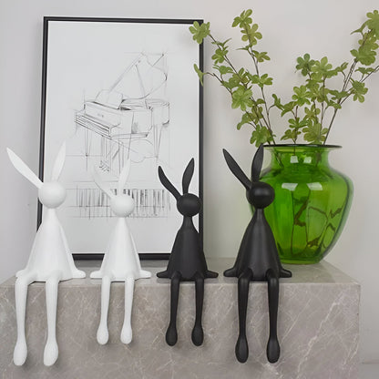 Osterhase sitzend
