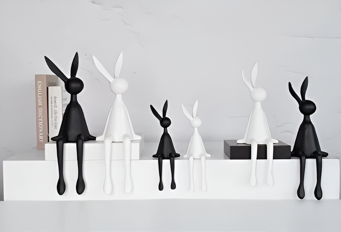 Osterhase sitzend