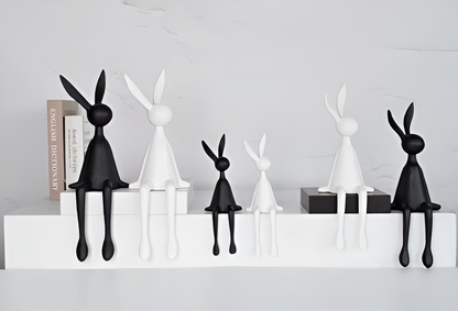Osterhase sitzend