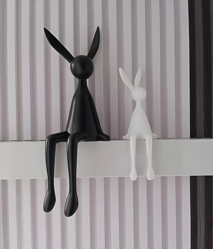 Osterhase sitzend