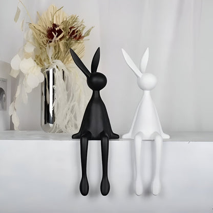 Osterhase sitzend