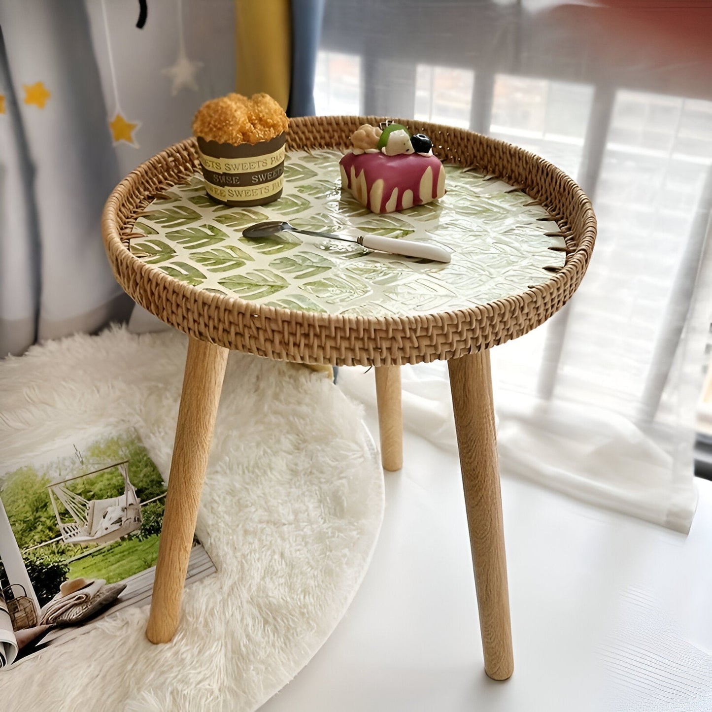 Runder Couchtisch