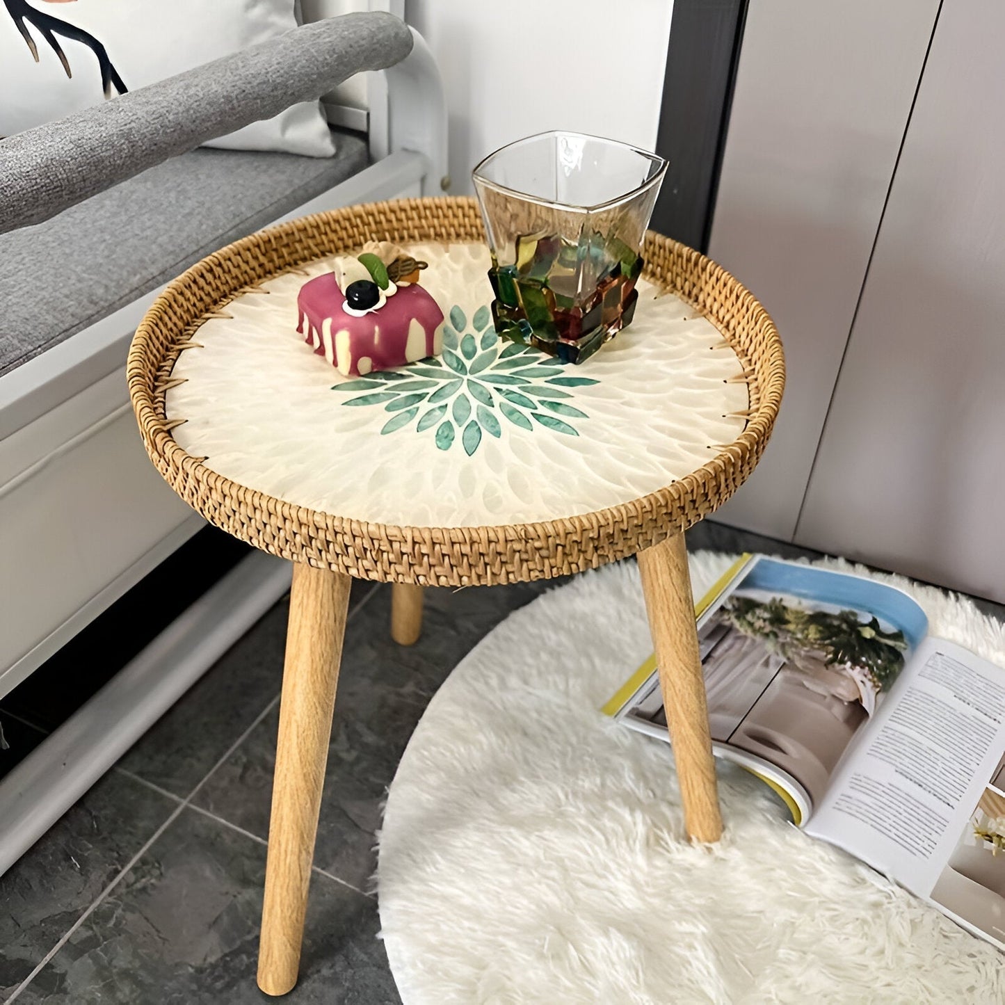 Runder Couchtisch