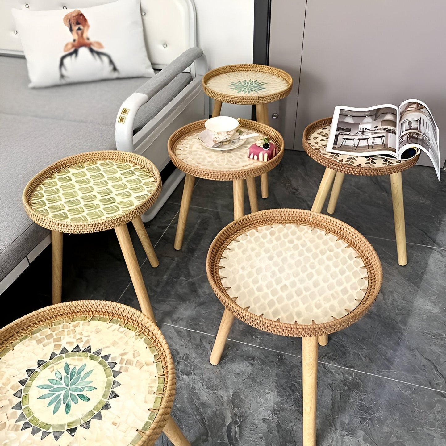 Runder Couchtisch