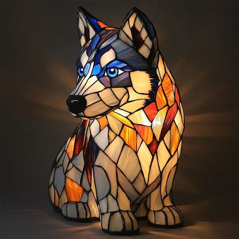 Leuchthund - Handgefertigte Lampe für strahlende Herzen