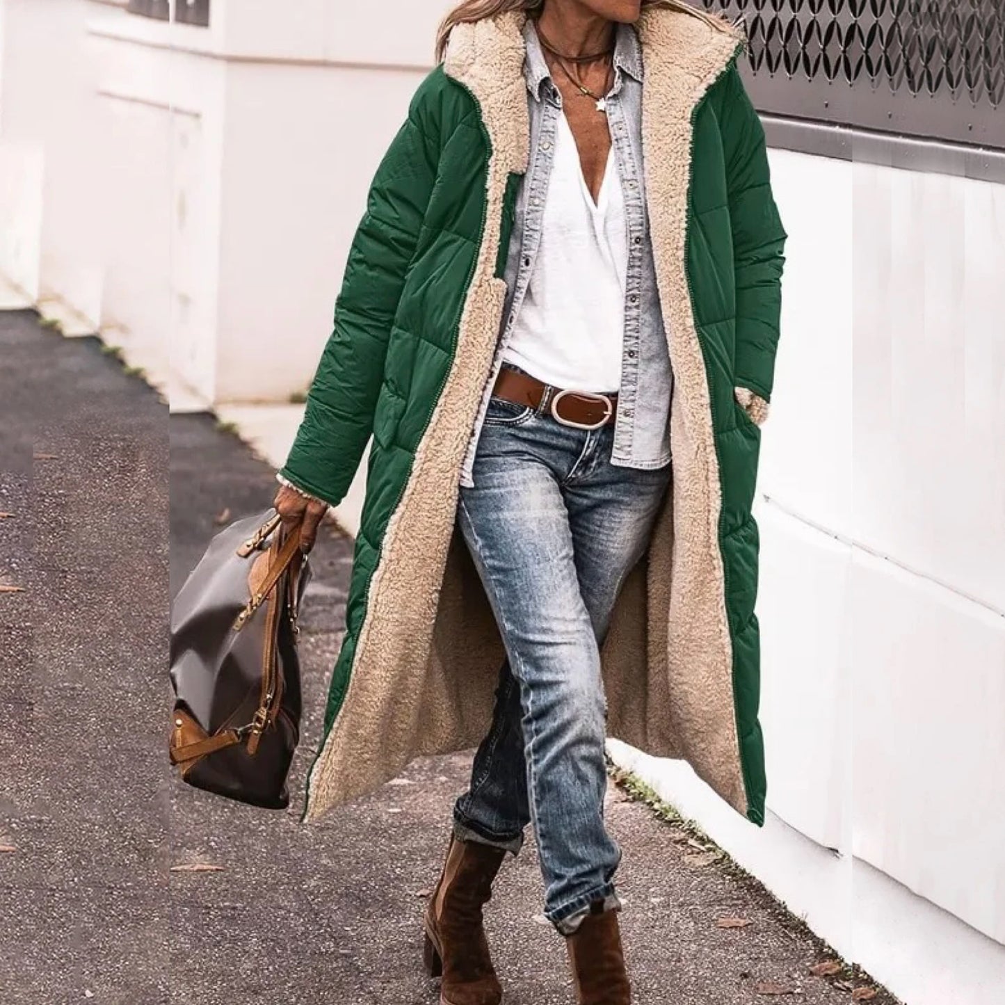 Mila | Vielseitige Pufferjacke mit Kapuze und Reißverschluss für modische Looks
