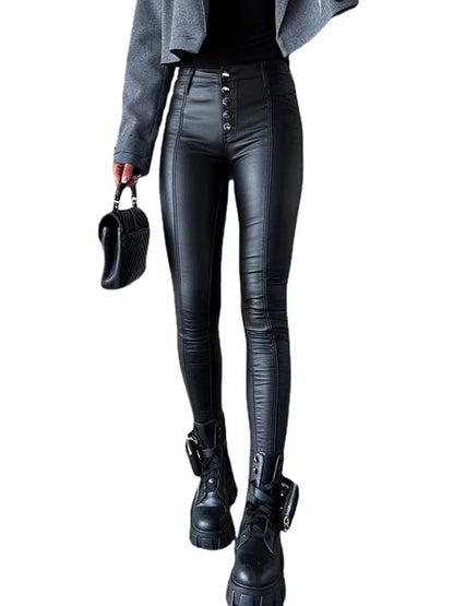 Ilona | Edgy Elegante Lederhose für jeden Anlass
