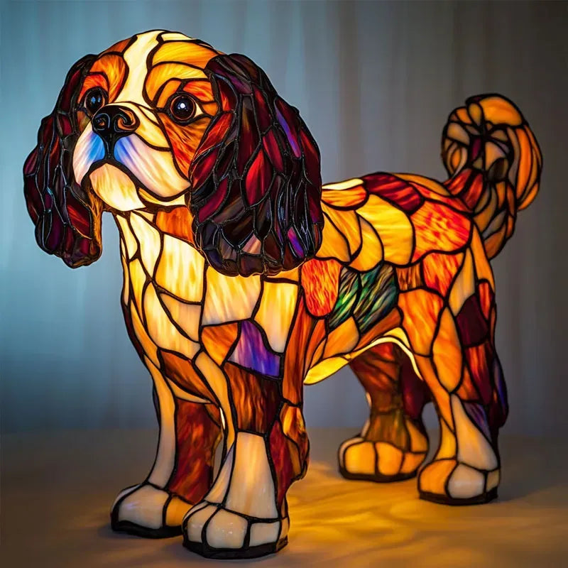 Leuchthund - Handgefertigte Lampe für strahlende Herzen