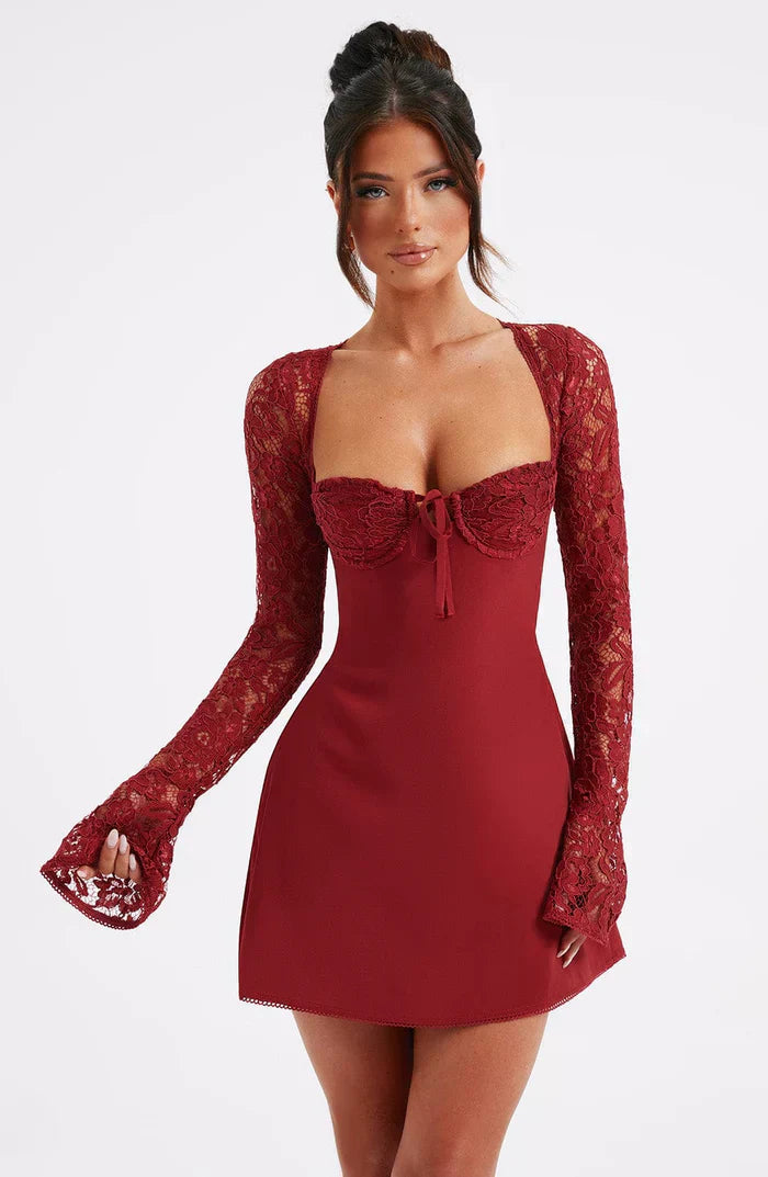 Qiana | Ruffled Mini Dress