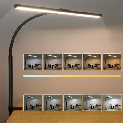 LED-Schreibtischlampe mit Schwanenhals