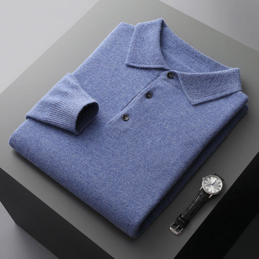 Langarm-Polo Hemd