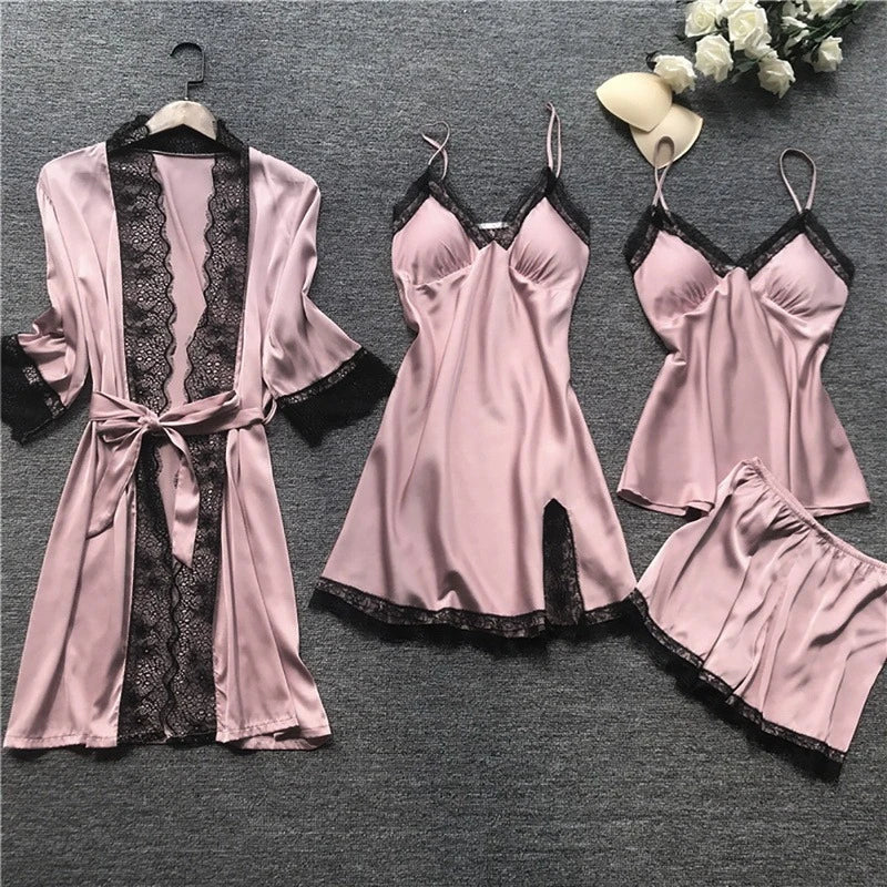 Aida Luxus-Pyjama-Set | Eleganz und Komfort für traumhaften Schlaf