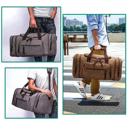 Große Kapazität Canvas Reisetasche