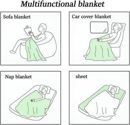 Kuscheldecke für unterwegs