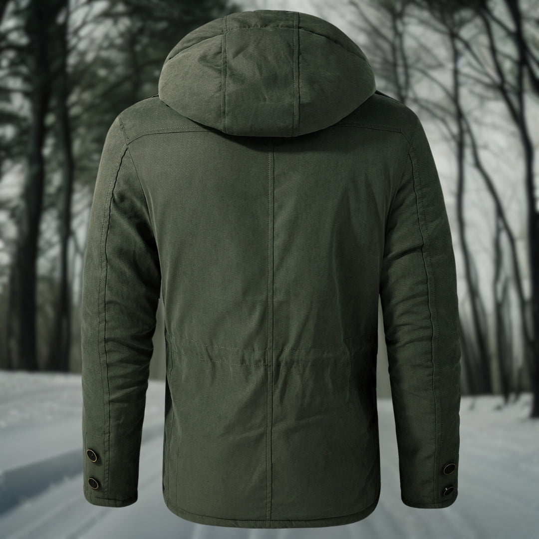 Alaric | Warme Parka-Jacke für Herren mit Kapuze - Stil trifft Funktionalität