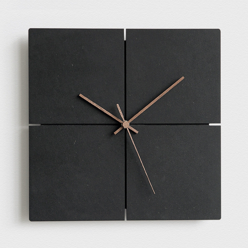 Minimalistische moderne stille Wanduhr für das Wohnzimmer
