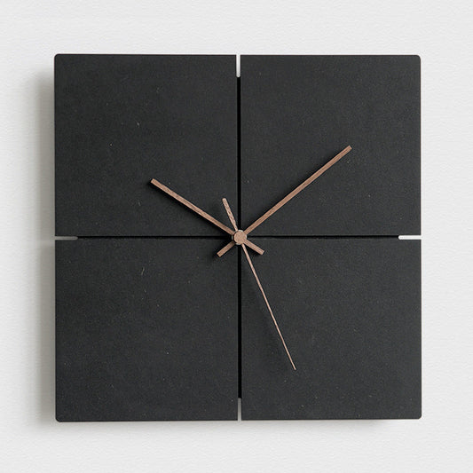 Minimalistische moderne stille Wanduhr für das Wohnzimmer