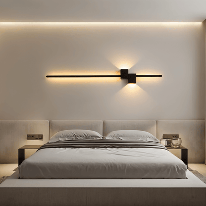 LED-Wandleuchte Rechteckig