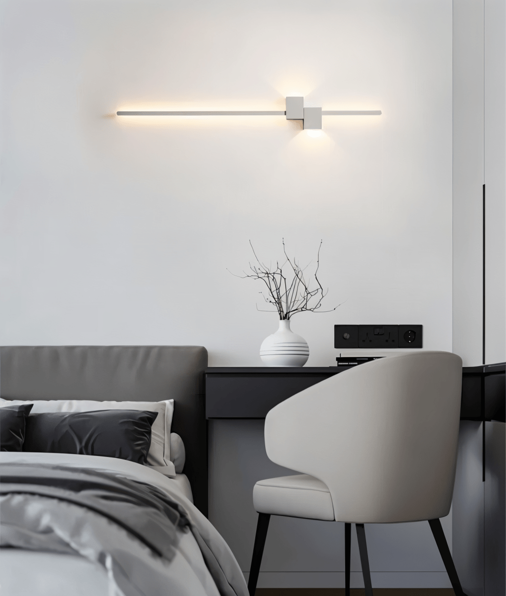 LED-Wandleuchte Rechteckig