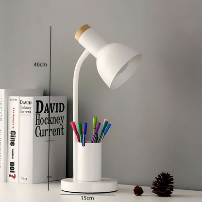 LED-Schreibtischlampe mit Stifthalter