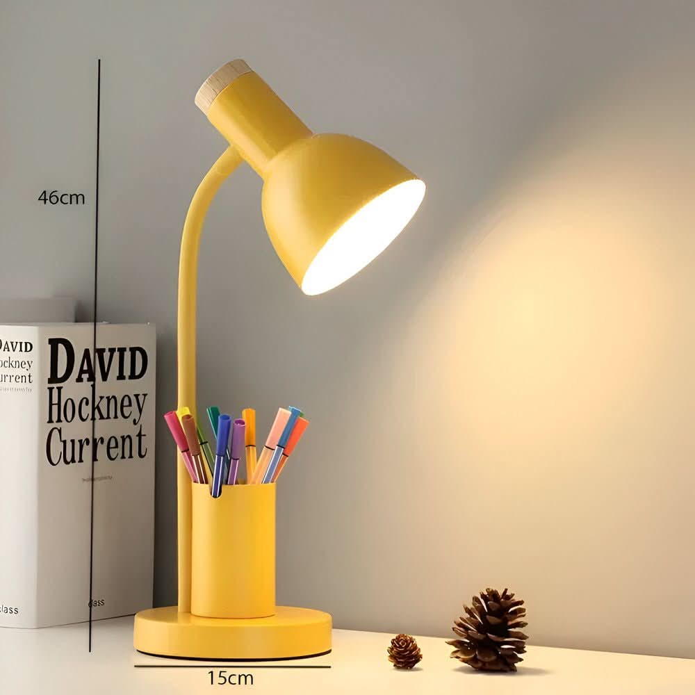 LED-Schreibtischlampe mit Stifthalter