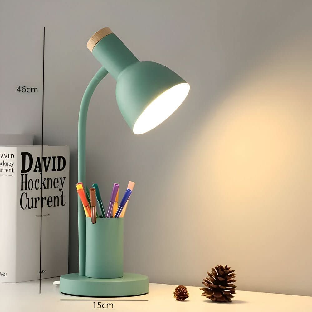 LED-Schreibtischlampe mit Stifthalter