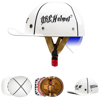 Motorrad Baseballhelm