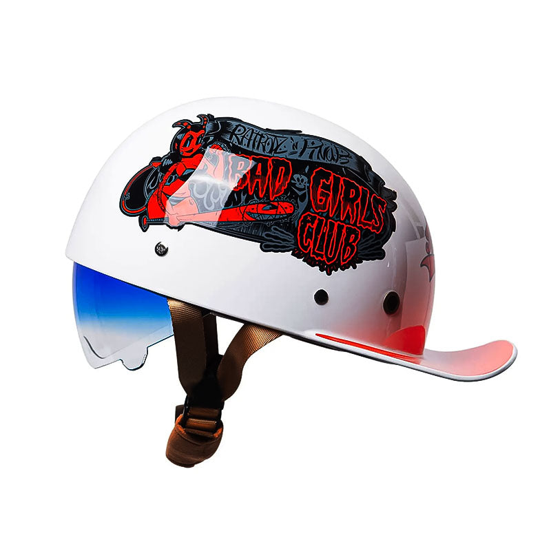 Motorrad Baseballhelm