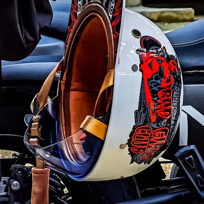 Motorrad Baseballhelm