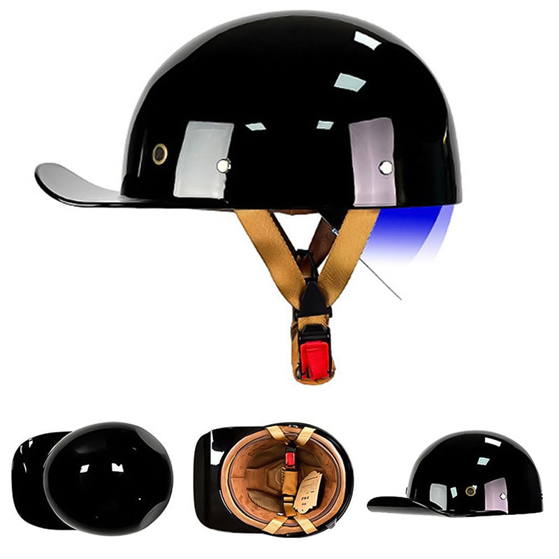 Motorrad Baseballhelm