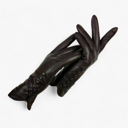 Myra | Luxus Lederhandschuhe für kalte Tage