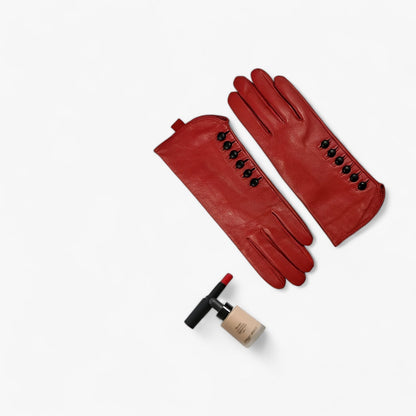 Myra | Luxus Lederhandschuhe für kalte Tage