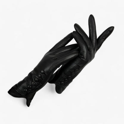 Myra | Luxus Lederhandschuhe für kalte Tage