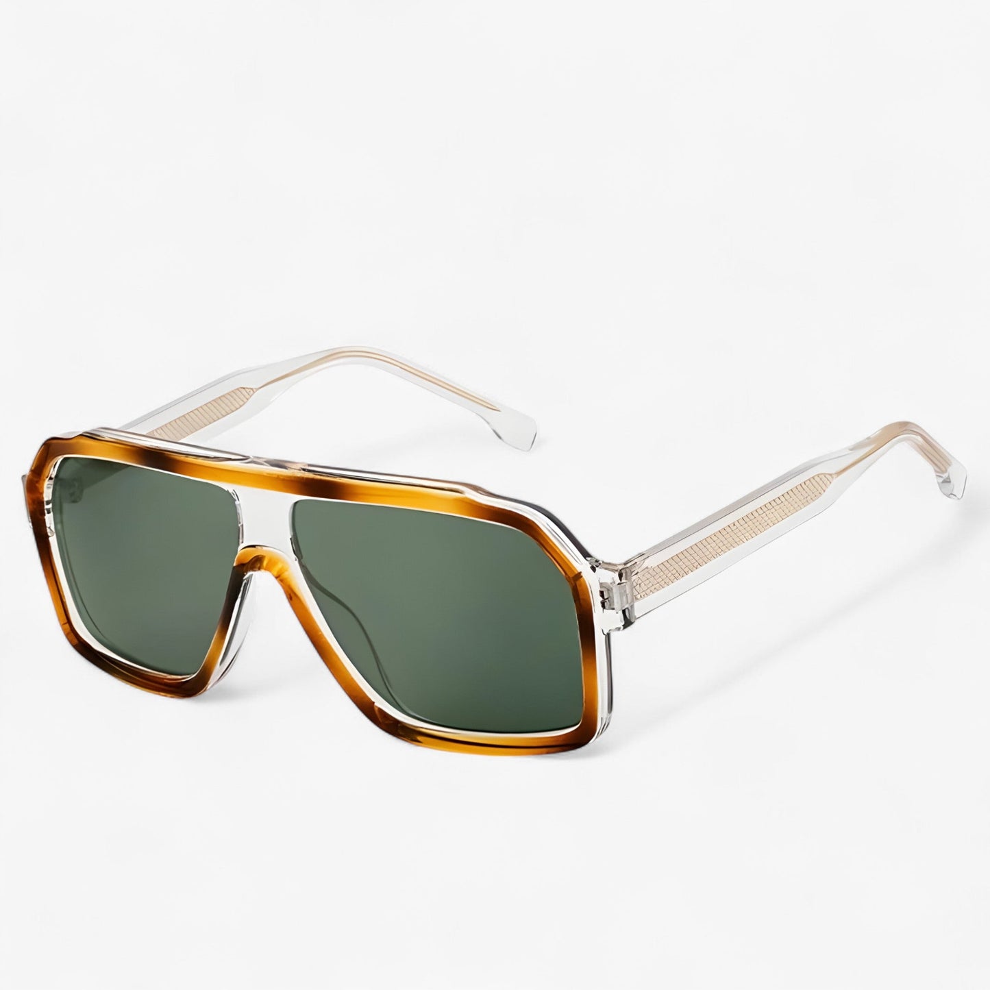 Nico | Oversized Sonnenbrille aus Luxusmetall